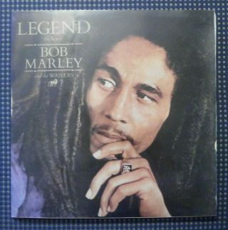 Rare Bob Marley&the Wailers Legend Orig.  1980 12 " Vinyl Record Lp Tuff Gong