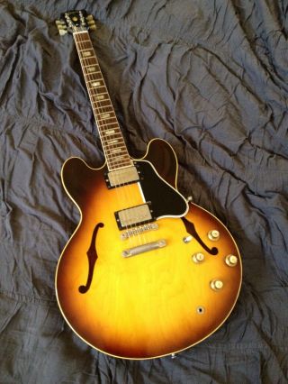 Vintage 1963 Gibson Es - 335 Guitar