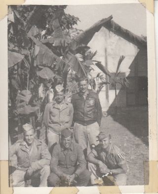 WWII Photo AAF 6th FERRYING GROUP NAMED PILOTS PATCH Assam India CBI 20 2