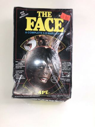 The Face,  Barry Koper Makeup Kit,  Vintage Planet Of The Apes 1985