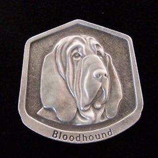 Bloodhound Fine Pewter Dog Breed Ornament