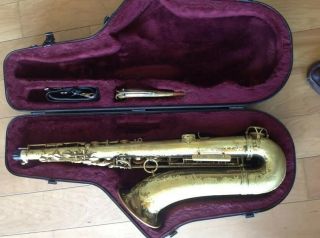 Vintage 1952 Selmer Balanced Action Tenor Saxophone Lacquer