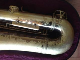 Vintage 1952 Selmer Balanced Action Tenor Saxophone Lacquer 2