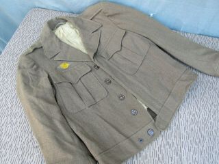Wwii Us Army 1944 Dated Ike Jacket