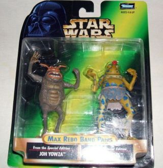 Hasbro Star Wars 1998 Power Of The Force " John Yowza/sy Snootles " Nib Oop