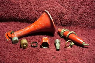 VTG HORN HOLLYWOOD 40s 50s WOLF WHISTLE INTAKE MANIFOLD VACUUM RATROD ACCESSORY 3