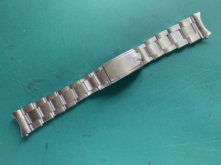 Vintage Rolex Rivet Bracelet 7206 75 End Links 20 Mm Lag