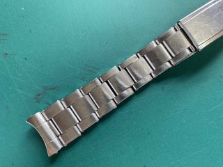 vintage ROLEX rivet bracelet 7206 75 end links 20 mm lag 2