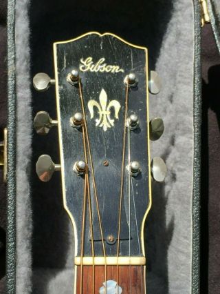 Gibson L - 4 Acoustic Guitar Vintage 1935 Hard Case 3