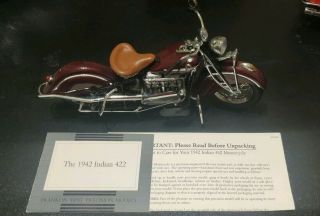 Franklin Harley Davidson 1942 Indian 442 Motorcycle B11ul61