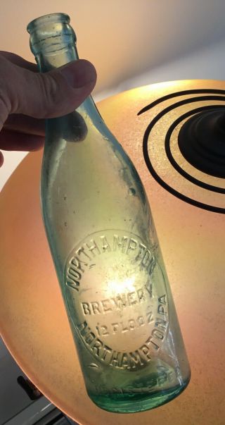 Antique Northampton Pa Brewing Co Beer Bottle Early 1900s Lehigh Valley Area