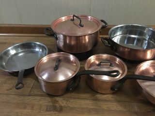 Bourgeat Cookware Copper Vintage Sauté Pan,  Rondeau,  Brazier Bourgeat Cookware 3