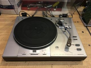 Vintage Sanyo Tp - 1030 Turntable Direct Drive