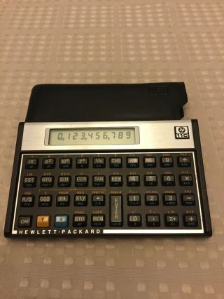 Vintage Hp Hewlett Packard Scientific Calculator Hp 11 - C Vtg