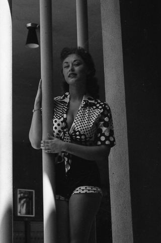 1950s Ron Vogel Negative,  Sexy Pin - Up Girl Donalda Jordan,  Cheesecake,  T247647