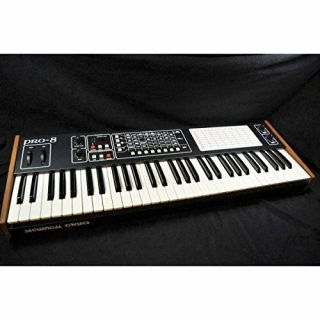 Sequential Circuits Pro 8 Pro8 Synthesizer Key Keyboard Vintage 1980 Excellect,