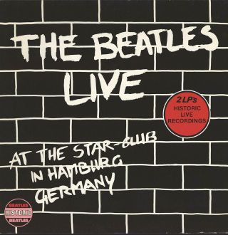 The Beatles - Live At The Star Club In Hamburg Germany - 2 Lp 1962 Ex Cond