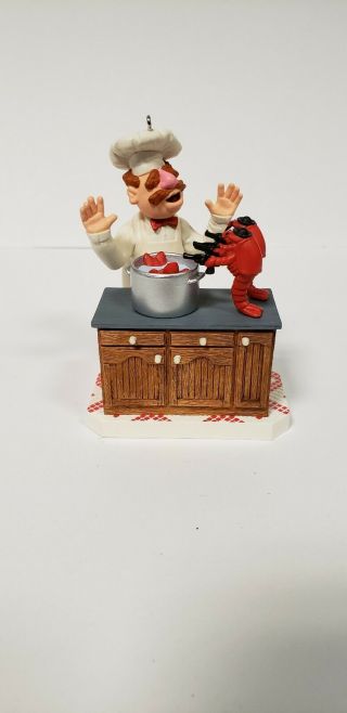 Hallmark Keepsake The Swedish Chef Muppets Lobster 2009 Ornament Without Box