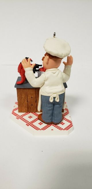 Hallmark Keepsake The Swedish Chef Muppets Lobster 2009 Ornament Without box 3