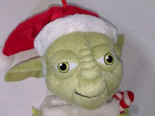 Star Wars Yoda Stocking Christmas Kurt S.  Adler Plush Yoda 3