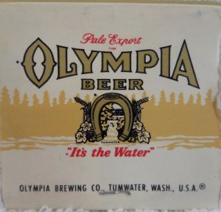 Olympia Beer It 