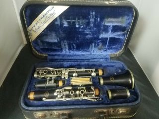 Vintage Buffet Crampon & Cie A Paris France Clarinet K18422 & Case