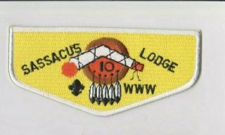 Bsa Oa Sassacus Lodge 10 Order Of The Arrow Flap S R Pb