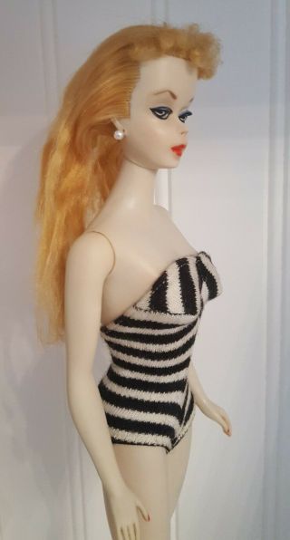Vintage Barbie Ponytail 1 With Stand 2
