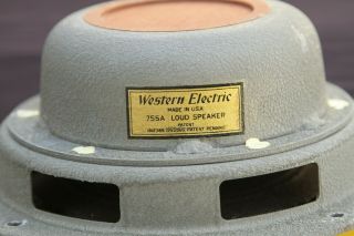 VINTAGE WESTERN ELECTRIC 755A LOUD SPEAKER (or restore) 3