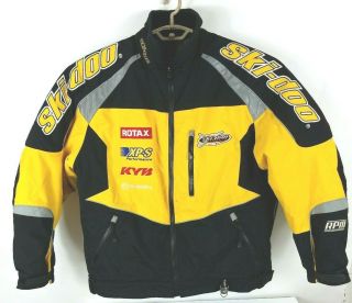 Vintage Skidoo Mens Size Xl Snowmobile Jacket Team Racing Thermolite Kyb Xp - S R1