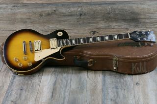 Vintage Gibson Les Paul Standard 1981 Sunburst Plus Hard Case