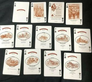 Harley Davidson Motorcycles Playing Cards Limited Edition Collectors Tin 1997 2