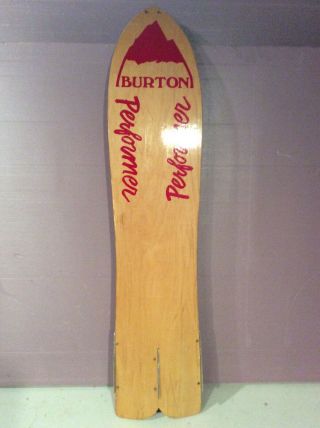 Vintage Burton Performer Snowboard 3