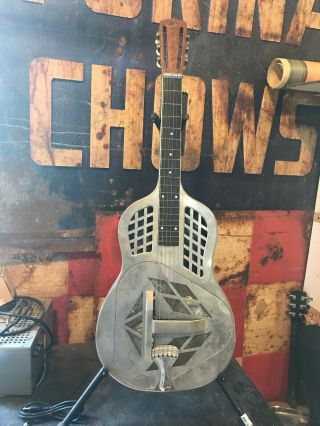 Vintage 1931 National Tricone Resonator Steel Guitar