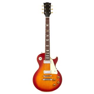 Vintage Gibson Les Paul Deluxe Cherry Sunburst 1974 2