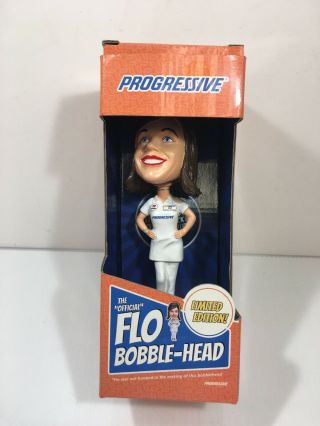 Progressive Insurance Flo Bobblehead Collectible Limited Edition