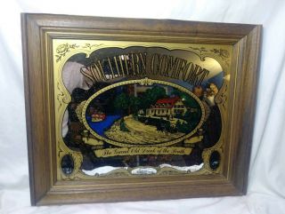 Vintage Framed Southern Comfort The Grand Old Drink Of The South Bar Mirror 25 "