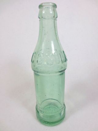 Vintage Glass Soda Bottle Coca Cola Mabscott Cc Raleigh W.  Va.  Wv 6 1/2 Oz.