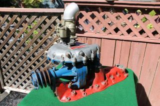Barn Find Vintage Mcculloch Engineering Flathead Ford Supercharger 1936