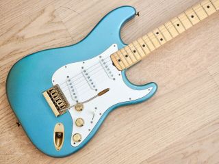 1980 Fender " The Strat " Vintage Electric Guitar Lake Placid Blue 100