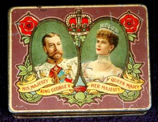 Circa 1911 King George V & Queen Mary Tucker 