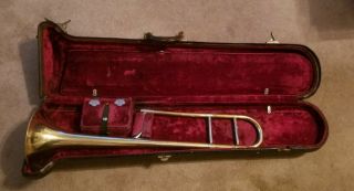 Vintage King Liberty 2b Trombone Great Player And Good Looking
