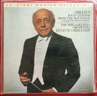Sibelius Four Legends Kalevala Ormandy Mfsl Lp Audiophile Japan