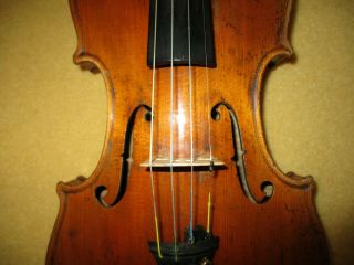 Rare Fine Old Antique 1840 Vintage Italian Label 4/4 Violin - True Solo Instrument 3