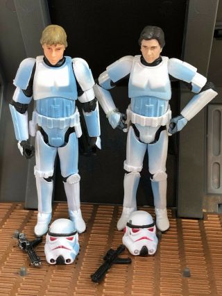 Star Wars Comic Packs Luke Skywalker Han Solo Death Star Stormtrooper Disguise