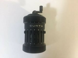 Vintage Curta Mechanical Calculator Type I Serial 46677 Semiprime 1961 Beauty 3