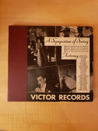 A Symposium Of Swing - Victor Records C - 28 12 " (1937) Vintage Vg