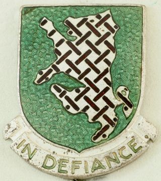 44th Tank Battalion Crest Di/dui Screwback