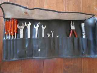 Ferrari Oem Vintage Tool Kit Roll Early 308 Gts Gtb Carburated Everest Wrenches