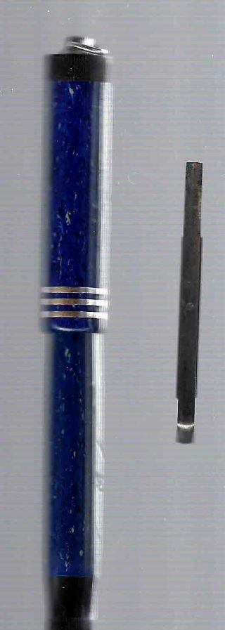 1911 Parker Lady Duofold Lucky Curve Fountain Pen - Flex Nib - Lapisblue,  Needs Work